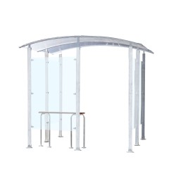 Metal smoking shelter 2 m²...